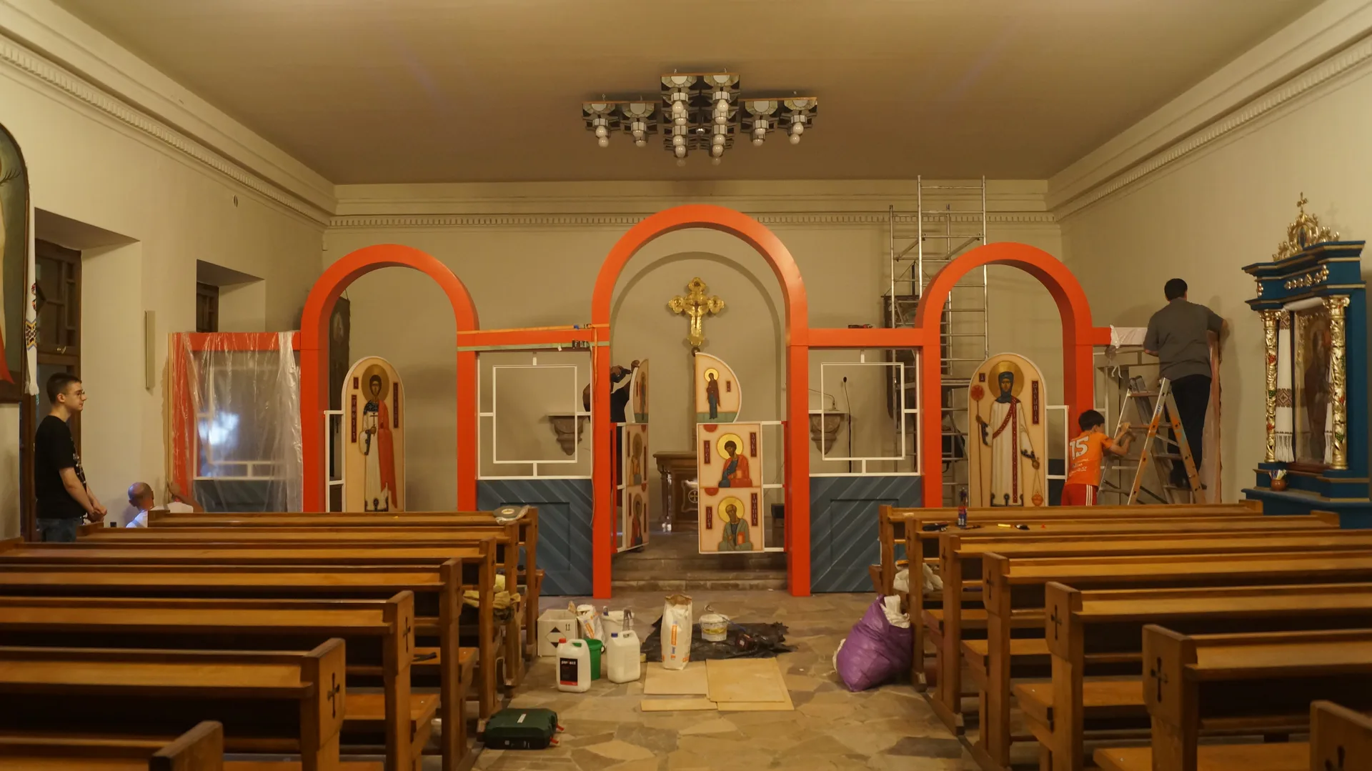 IKONOSTAS W CERKWI GRECKOKATOLICKIEJ PW. ŚW. JOZAFATA W LUBLINIE 3