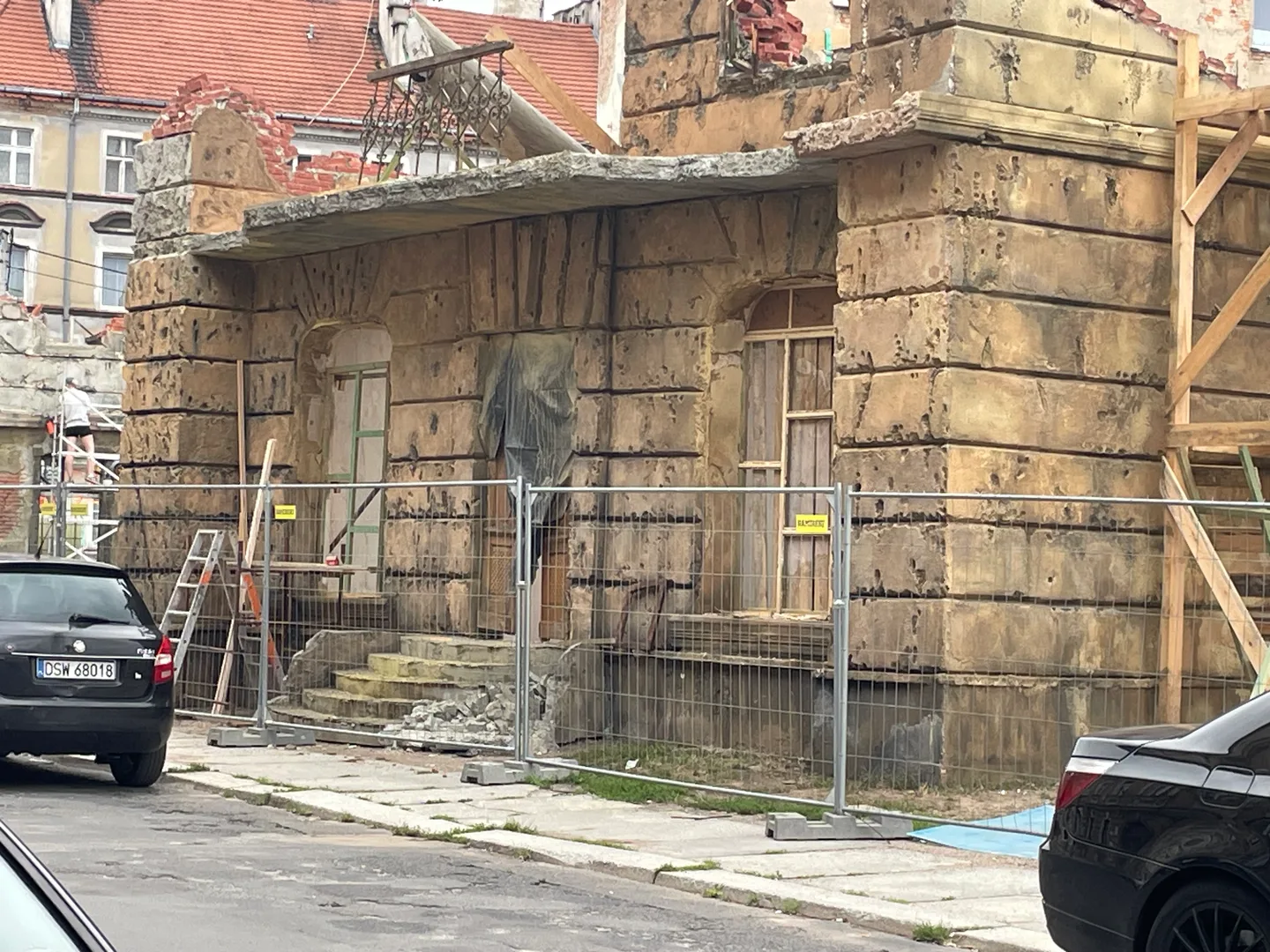 PRODUKCJA SCENOGRAFII DO FILMU "VATERLAND" 3