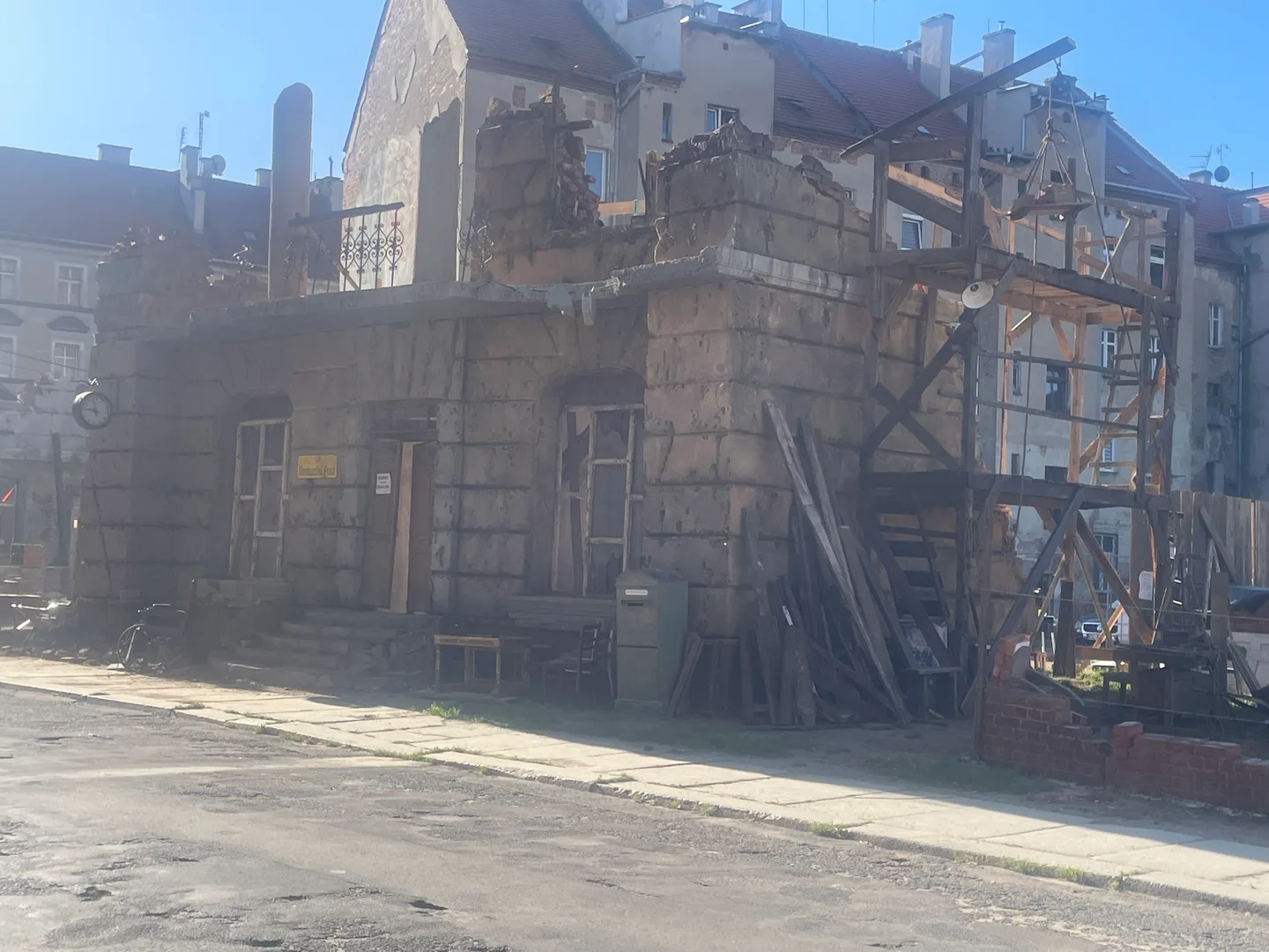 PRODUKCJA SCENOGRAFII DO FILMU "VATERLAND" 10