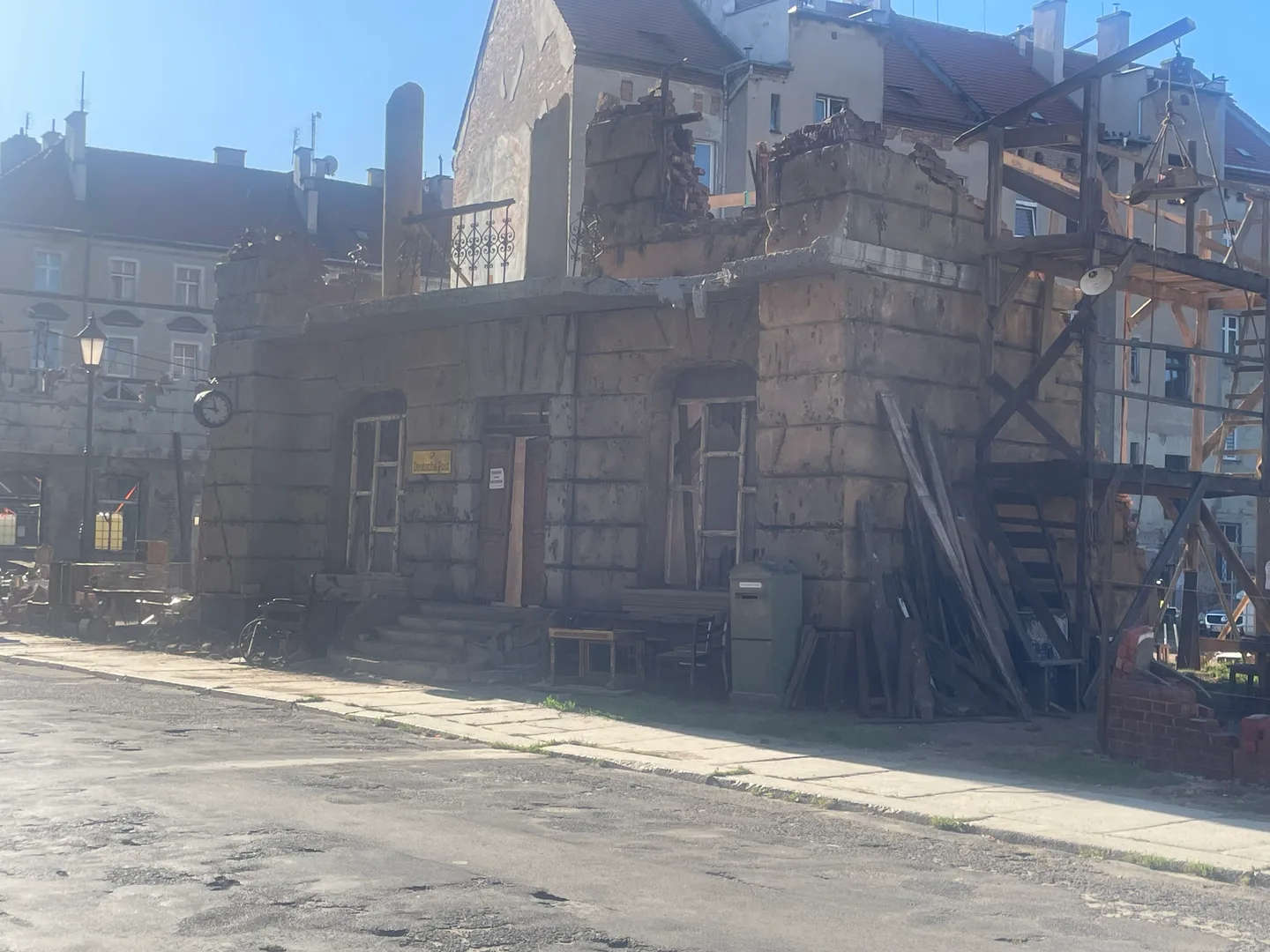 PRODUKCJA SCENOGRAFII DO FILMU "VATERLAND" 11