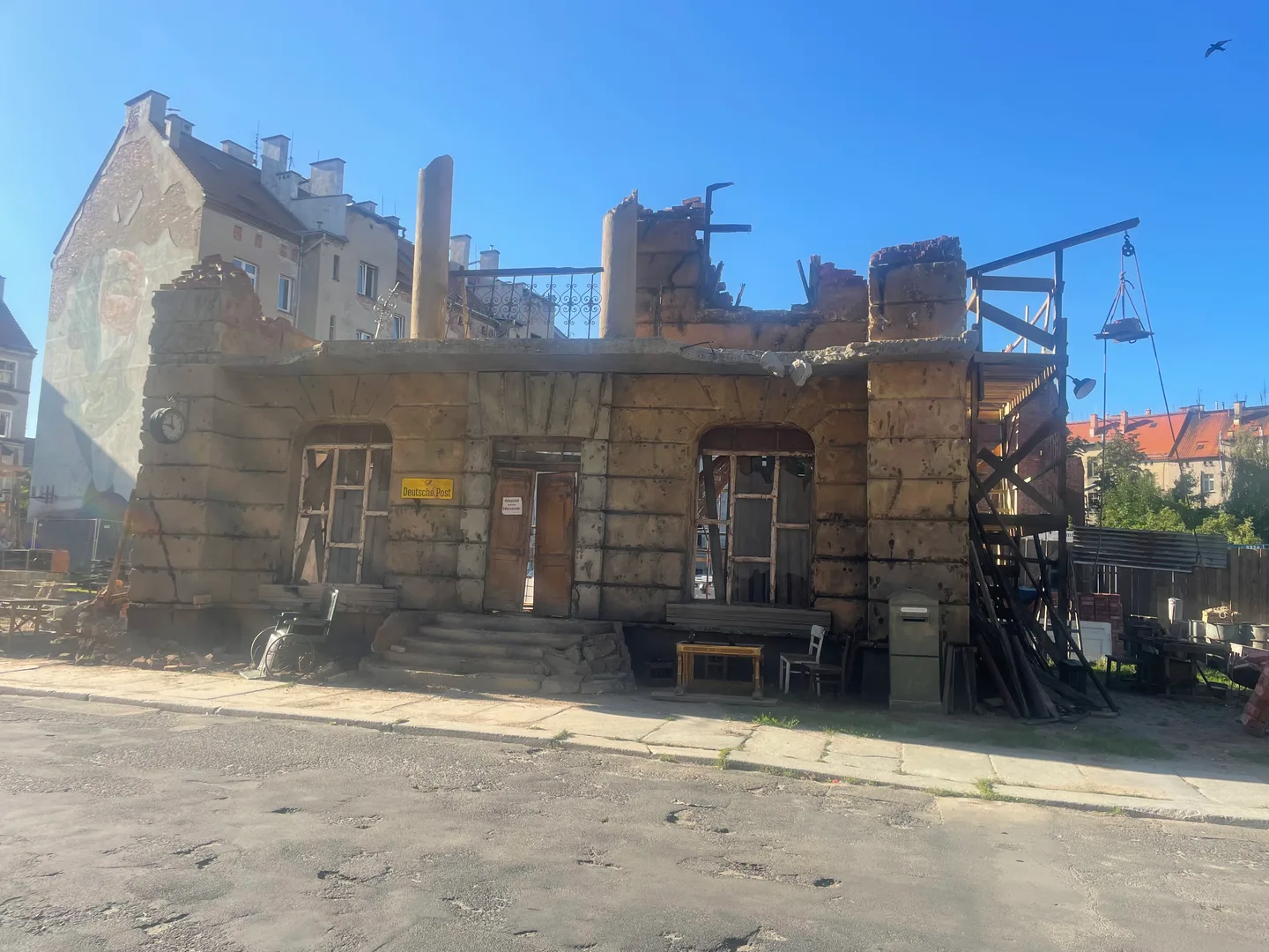 PRODUKCJA SCENOGRAFII DO FILMU "VATERLAND" 12